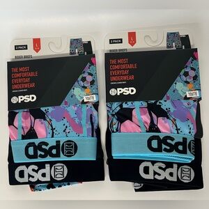 PSD Boy's Youth Boxer Briefs Youth Sz Large